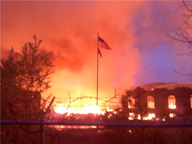 In 1995 the Great Valley Fire Hall and most of our equipment was destroyed by fire